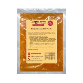 Trinidad Scorpion Dried Chilli Powder - Worlds 2nd Hottest Chilli Powder - 20g