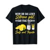 T-Shirt with German Text "Wenn Das Leben Dir Zitronen Gibt