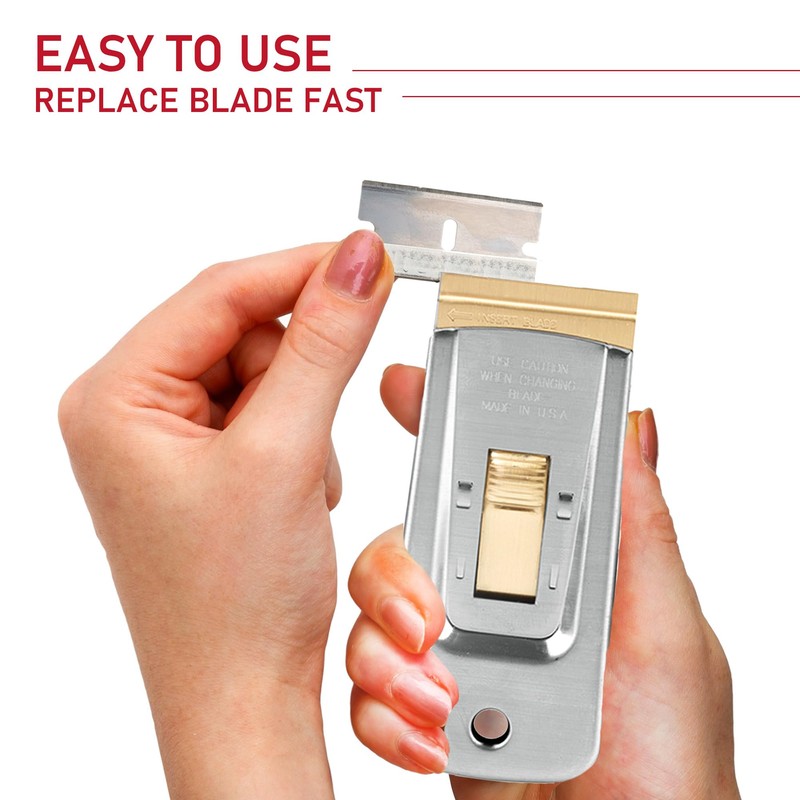 CANOPUS Razor Blade Scraper Tool, Razor Blade Holder, Window Scraper