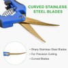 3Pcs Pruning Shears with Curved Blades Gardening Hand Pruning Snips