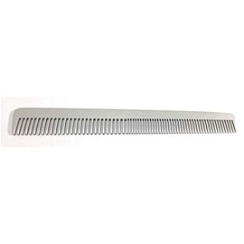 Swedish Crown Professional Hair Cutting Comb Aluminium Comb 15.5 cm (Antistatic) Metal Comb Fine + Wide Teeth Beard Comb (2261 A)