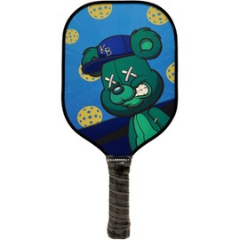 Killa Dinks Alpha Paddle Pickleball Paddle, Fiberglass Surface Pickleball, Pickle Ball Paddle for Boys and Girls of All Ages