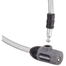 Bridgestone WL-EVL A521310GR EVERYLOCK Bicycle Key Wire Lock Gray Anti-Theft Security