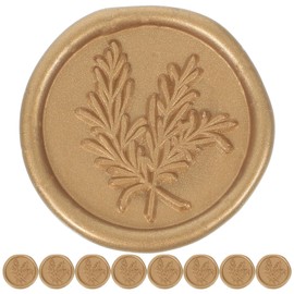 STOBOK 25 Piezas Sellador De Cera Sello De Cera Antiguo Sellos De Cera Pegatinas Adhesivas Con Sello De Cera Sobre Pegatinas Sello De Cera De Romero Pegatinas Pestañas Palabra Feliz Boda