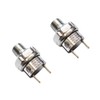 LLNSEAUTO Pair of 1/4" NPT 12V/24V DC Air Compressor Pressure