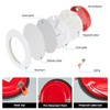 CycevSun 6 Pack Fire Rated Recessed Light 2 Hours, 4