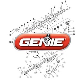 Genie 36664R.S Garage Door Opener Shuttle Assembly