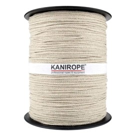 Kanirope® Hanfseil Seil Hanf HEMPBRAID 1,5mm 100m 8-fach geflochten