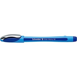 Schneider Slider Memo Ballpoint Pen Pack of 3 Paste Extra Large Blue