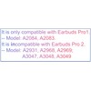 Meenova A2084 Left Earbud Replacement, Single Left Ear Side Only