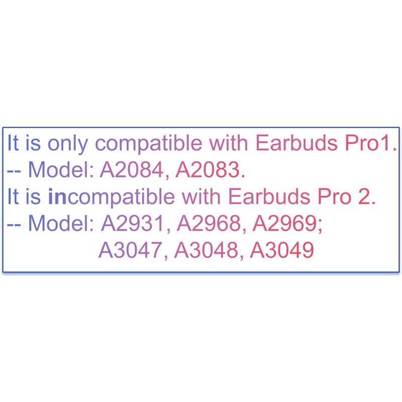 Meenova A2084 Left Earbud Replacement, Single Left Ear Side Only