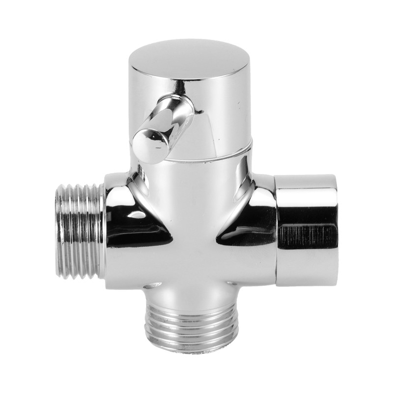 3Way Faucet Diverter Valve Bathroom Shower Parts for Handheld Showerhead