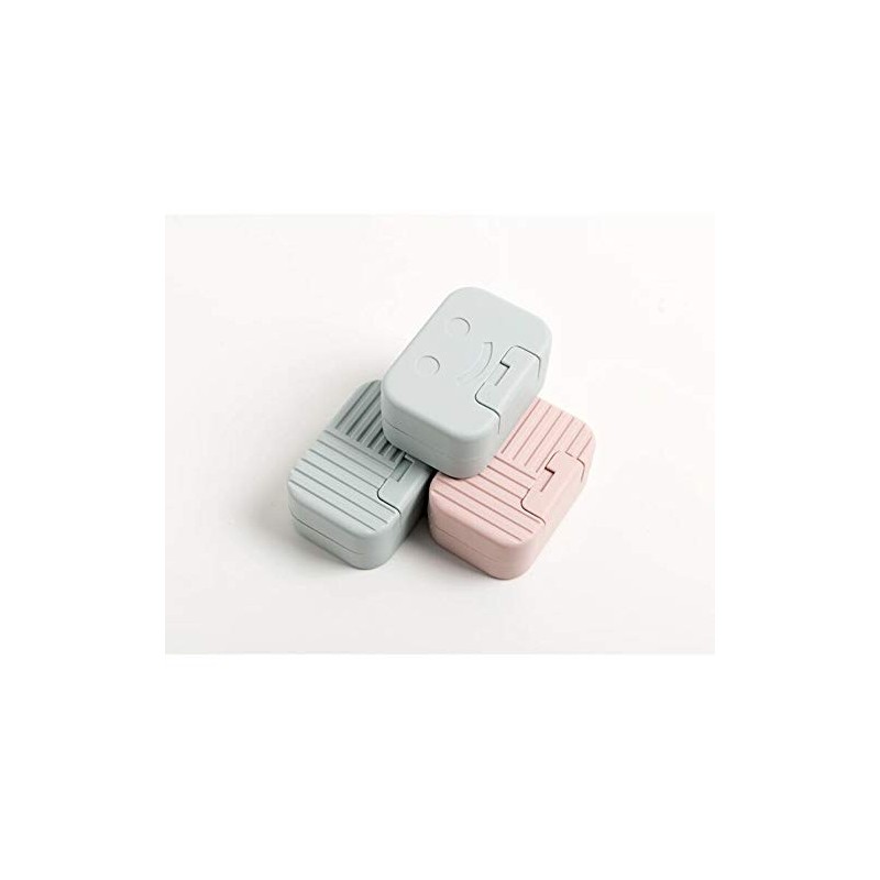 2-Pack Soap Dish Travel Soap Box Soap Container Perfect for