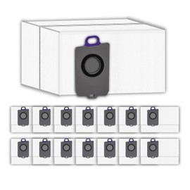 (15 Pack) Freo Z Ultra Replacement Dust Bags compatible with Narwal Flow, Freo Z Ultra Vacuum Cleaner, Disposal Bag Accessories, Freo Z Ultra Robot Vacuum Bags, Filter Bags, Canister Bags