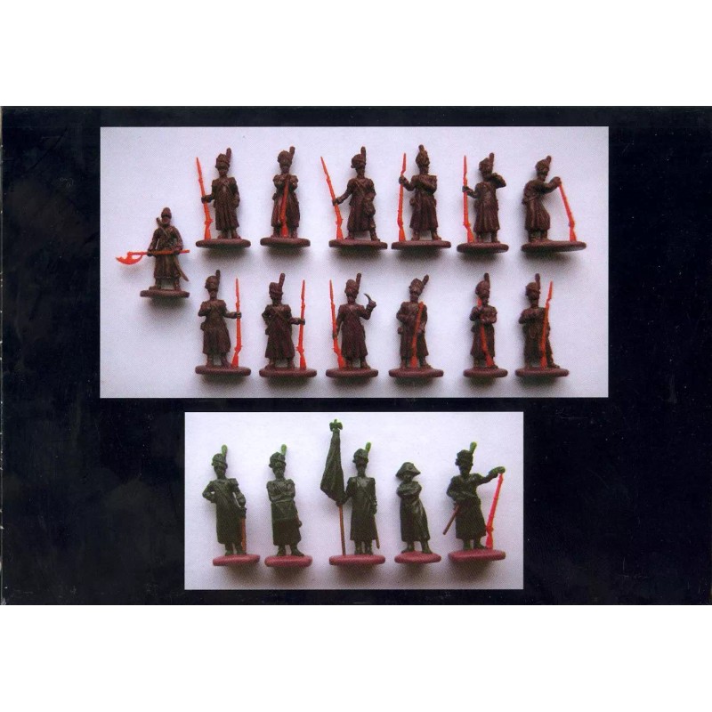 Unbranded Strelets Models 1/72 OLD GUARD STANDING AT EASE Figure
