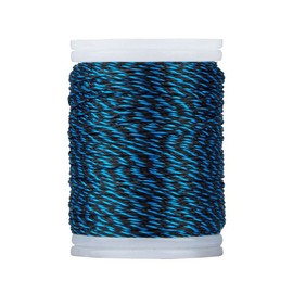 Namvo Bow Twine 110M Heavy Duty Nylon Serving Cord and Rope for Archery Outdoor Sports (Blue and Black)