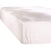 De Witte Lietaer Case Jersey Fitted Sheet, Cotton, White, Queen