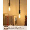 LED Edison Bulbs 60 Watt Dimmable, Vintage E26 Light Bulb