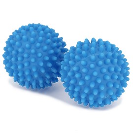 Clorox Reusable Dryer Balls for Laundry – Pack of 2 | Fabric Softener Alternative for Clothes | Anti-Static, Reduces Wrinkles, Clothing Static Cling, and Drying Time