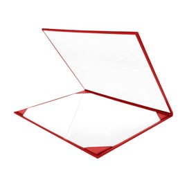 Endea Graduation Imprinted Diploma Cover Holder 8.5"x11" For Certificate (Red)
