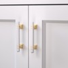 Lepatape 10 Pack 5 Inch Cabinet Pulls Brushed Nickel and