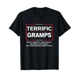 Terrific Gramps - Funny Trump Gramps T-Shirt