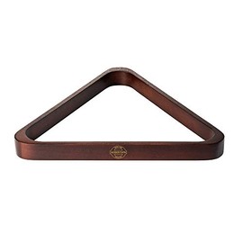 Robertson Triangle for 52.4 mm Balls; Mahogany, Rubber Wood, Robust Protective Coating