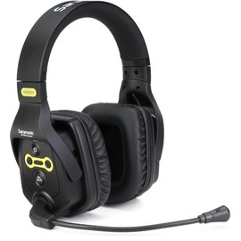 Saramonic WiTalk-DMH | Dual-Ear Wireless Intercom Master Headset for the WiTalk Intercom System & Carry Case