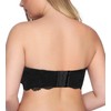 Exclare Women's Strapless Bra Full Coverage Plus Size Underwire Padded