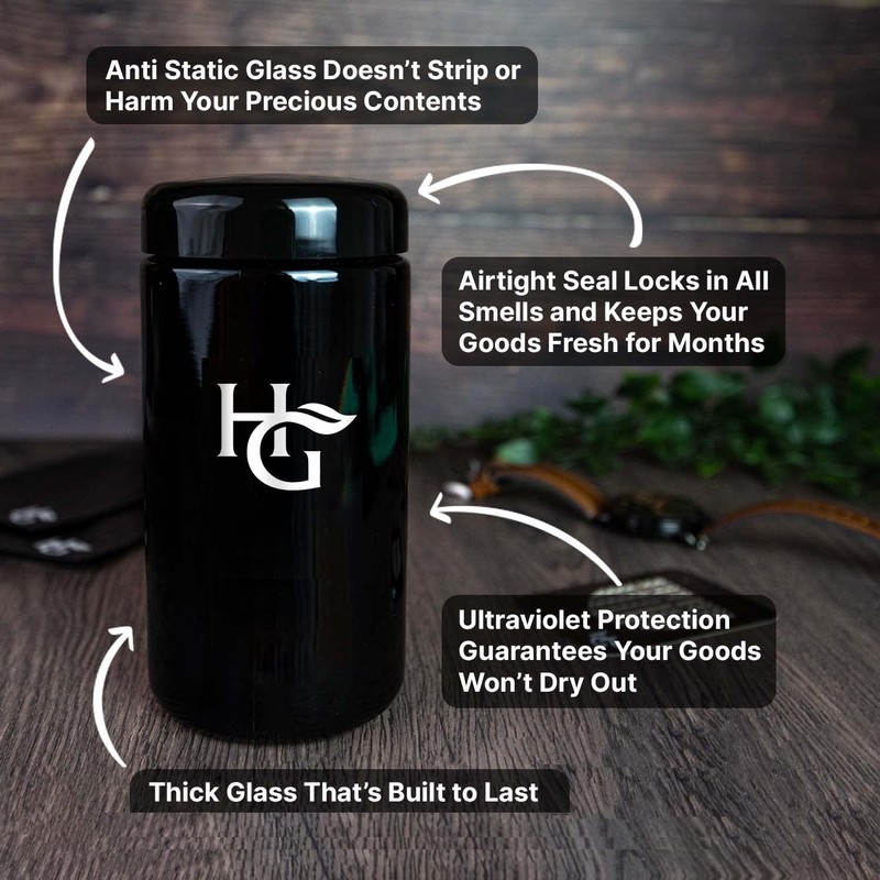 Herb Guard - 1 Oz Airtight Container and Smell Proof