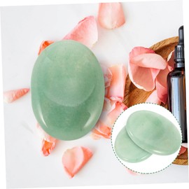 Baluue Sets Anxiety Massage Stone for Pressure Relief Natural Worry Stone Smooth Household Scraping Plate Pcs