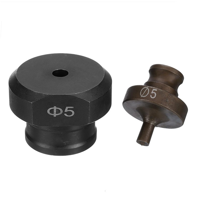QUARKZMAN Hydraulic Hole Punch Inserts 5 mm Precise Round Hole