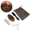 Beard Care Kit Retro Durable Portable Lightweight Beard Trimming Kit