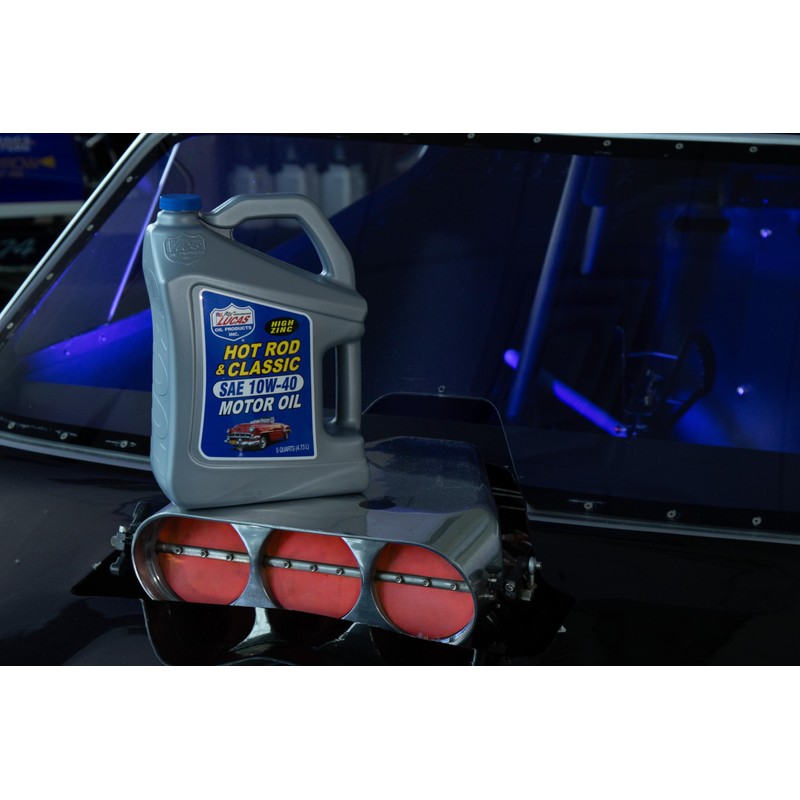 Lucas Oil 10683 Hot Rod & Classic Car SAE 10W-40
