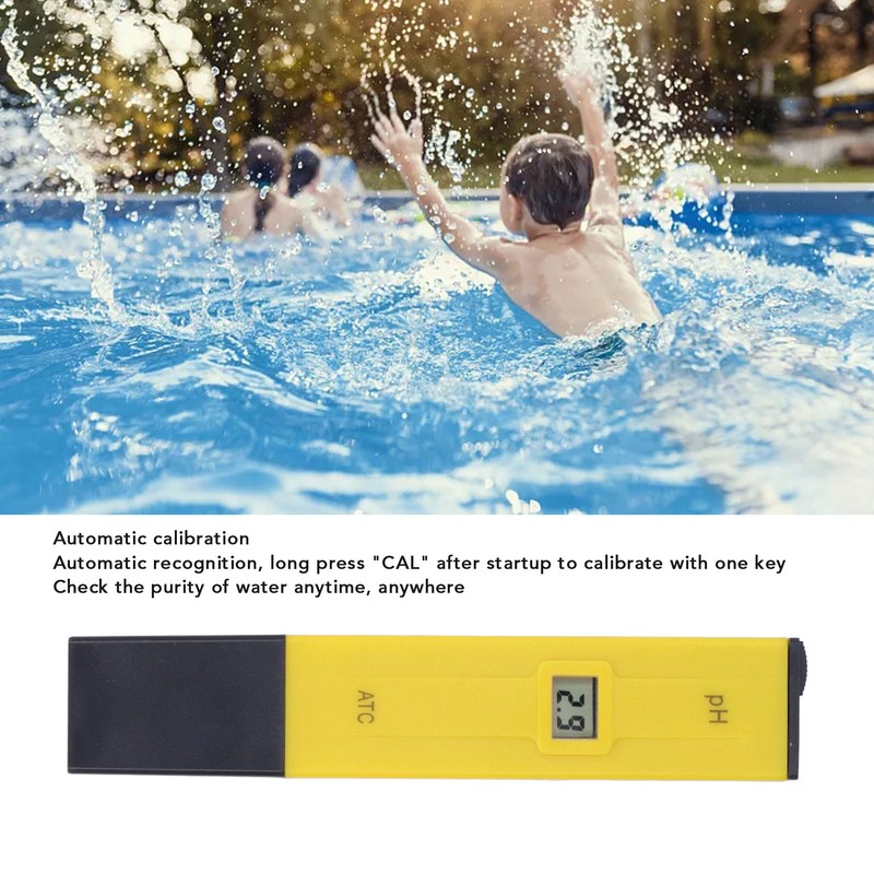 PH Tester Pen Corrosion Resistant Probe Accurate Measurement Portable PH