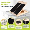 Slant Board for Calf Stretching, Adjustable Portable Wooden Incline Board