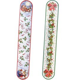 Widdle Gifts Christmas Card Holder for the Wall - Pack of 2 - Traditional Santa Design