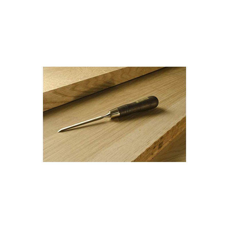Narex 8116 Cabinetmaker's Chisel (Black) (3mm) - Chrome Manganese Steel
