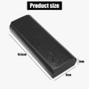 AZWOOD Hard Shell Glasses Case, Portable Eyeglass Case, Unisex PU