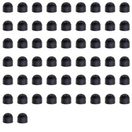 Hex Nut Cover in 50Packs,M12*18 * 23mm Bolt Dome Caps Covers,Plastic Dome Bolt Nut Protection Caps Cover,Nut Cover for Hex Hexagon Screws Bolts