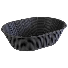 basket 23 x 17 cm, H: 6,5 cm Polypropylene, black