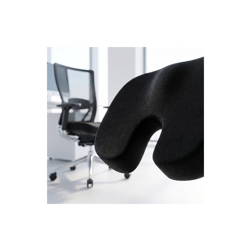Cojín Ortopédico de Memory Foam para Asiento, Cojín Ergonómico para