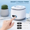Ultrasonic Jewelry Cleaner Digital Timer, Retainer Cleaner Machine for Mouth