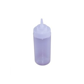 Chef Inox Wide Mouth Squeeze Bottle, 480 ml Capacity, Clear