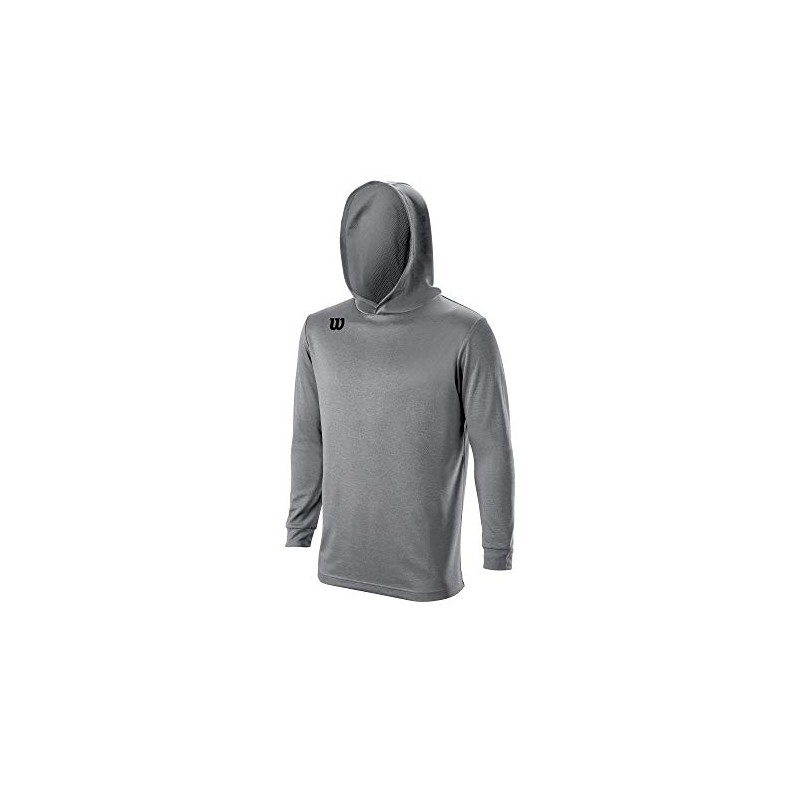 Wilson Basketball Shooting Hoodie - Gray, Medium