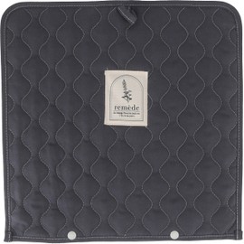 Fuji Boeki Susuikatsu Goods Fan Case, Fan Pouch, Width 13.8 x Depth 0.2 x Height 14.2 inches (35 x 0.5 x 36 cm), Gray, Storage, Menkara Pressing Color, Clear and Charming! Remede Remede 18749