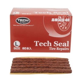 TECH TECH Puncture Repair Material Tech Seal 231L -60 (Large) 60 Pcs For Tire Repair and External Repair, No Cement Required