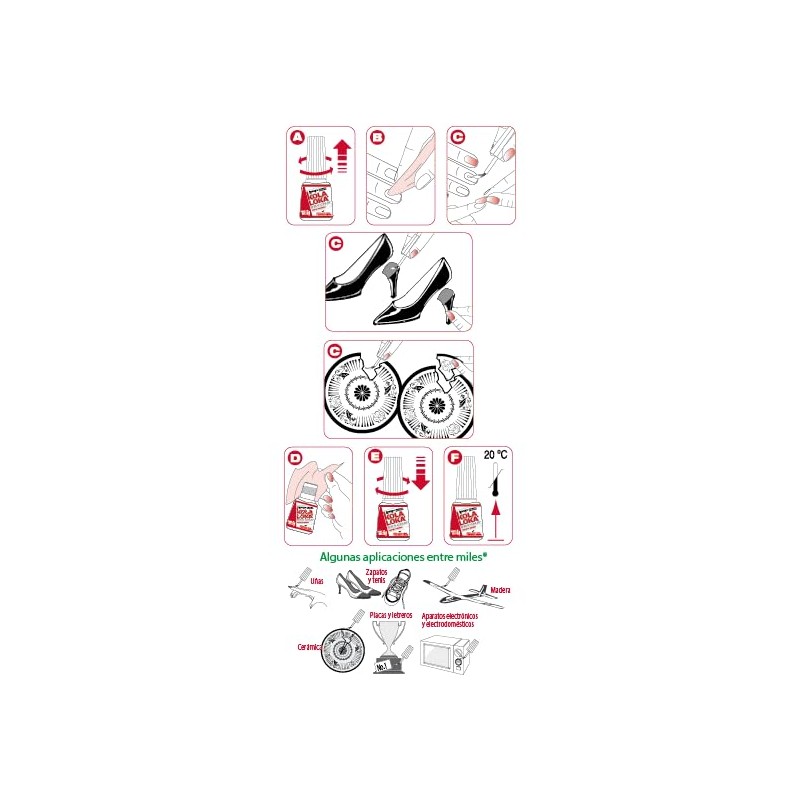 KOLA LOKA Kola Loka Pegamento Instant 5g Brocha Bltkrazy, Pack