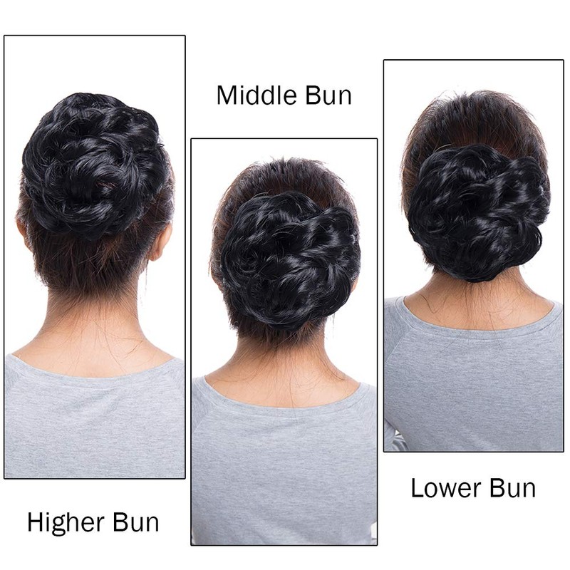 Updo Hair Extension Hair Scrunchie, 25 g