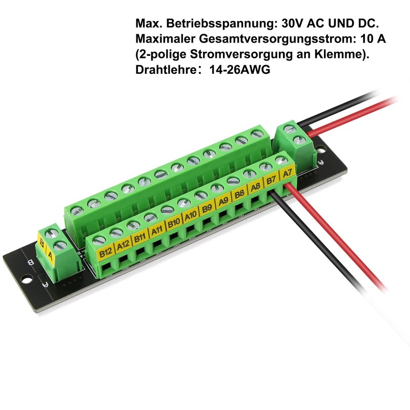 Evemodel Power Distributor 10 A 2 Inputs 2 x 12